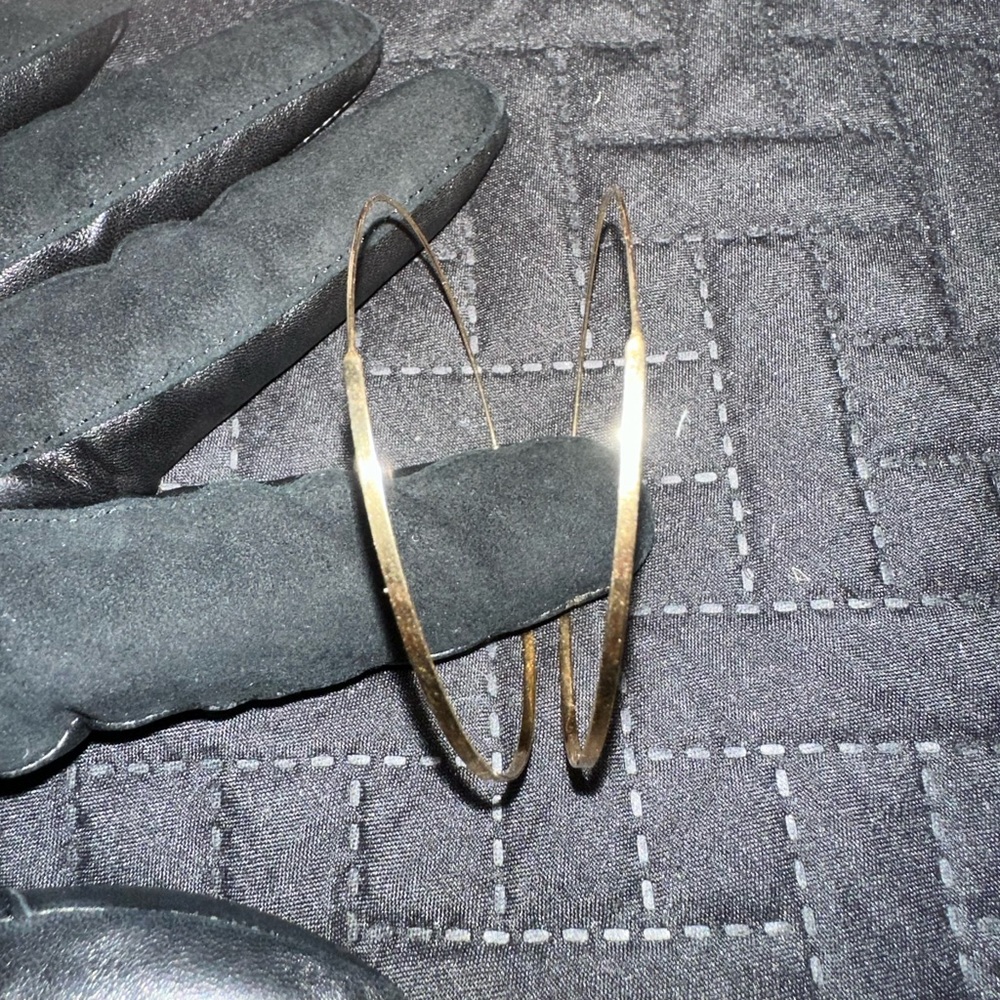 Lana Flat Magic 14k Hoops Women's Earrings.